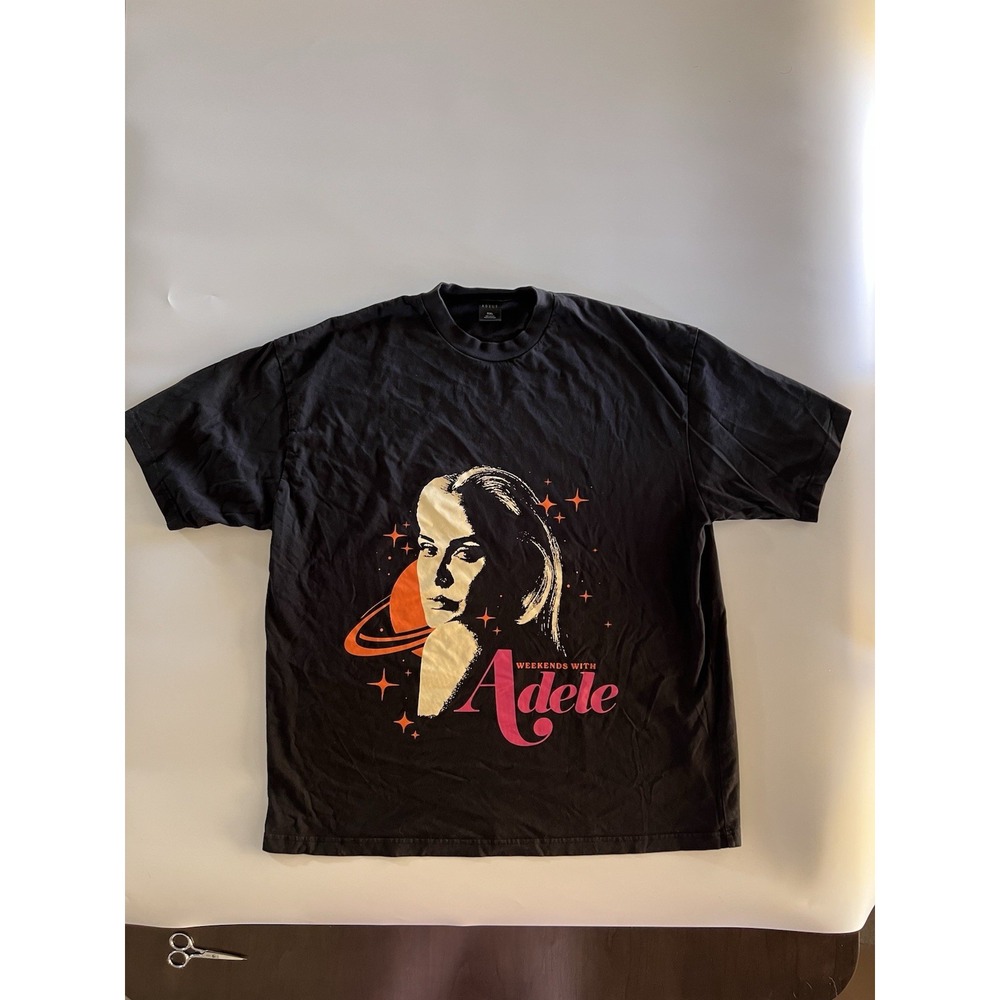Weekends with Adele T Shirt Las Vegas Residency Adult XXL Short‎ Sleeves Black